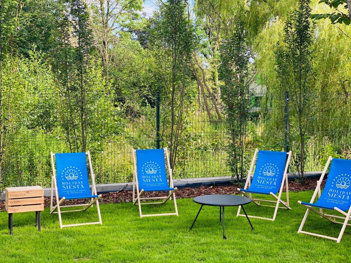 Holiday Siesta Pensjonat, Domki Rewal Eksteriør billede